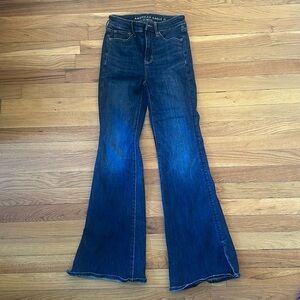 American eagle flare jeans